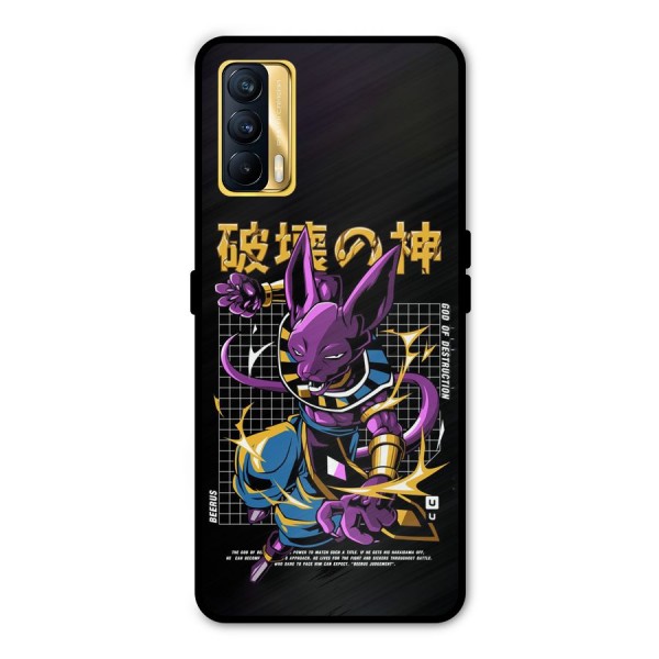 God Of Destruction Metal Back Case for Realme X7