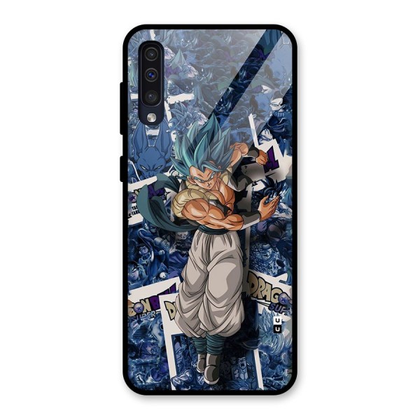 Gogeta Stance Glass Back Case for Galaxy A50s