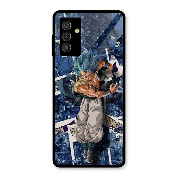 Gogeta Stance Glass Back Case for Galaxy M13