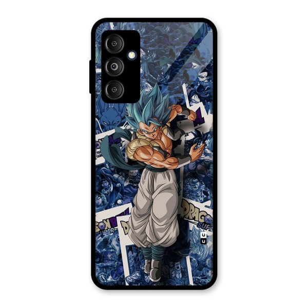 Gogeta Stance Glass Back Case for Galaxy M14 5G