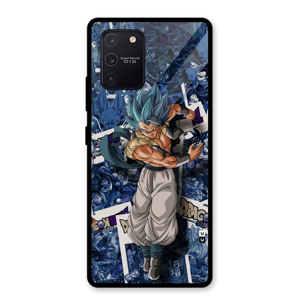 Gogeta Stance Glass Back Case for Galaxy S10 Lite