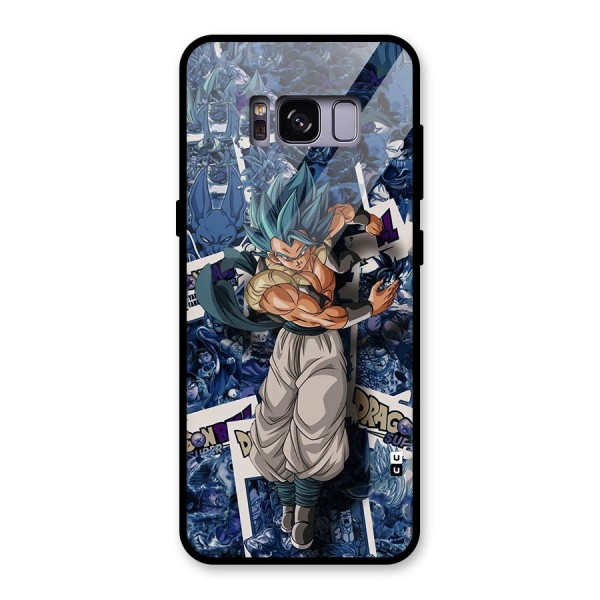 Gogeta Stance Glass Back Case for Galaxy S8