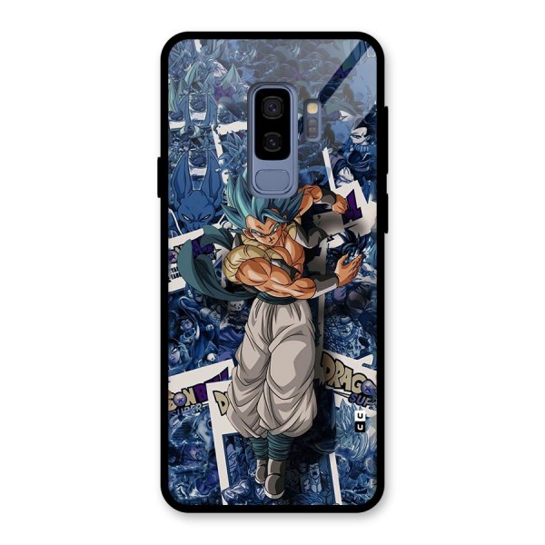 Gogeta Stance Glass Back Case for Galaxy S9 Plus