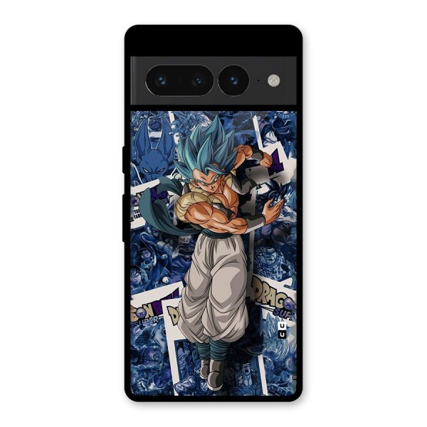 Gogeta Stance Glass Back Case for Google Pixel 7 Pro