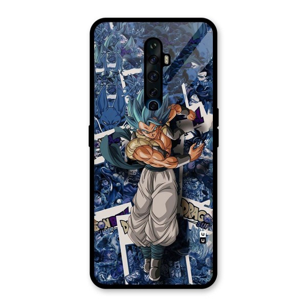 Gogeta Stance Glass Back Case for Oppo Reno2 F