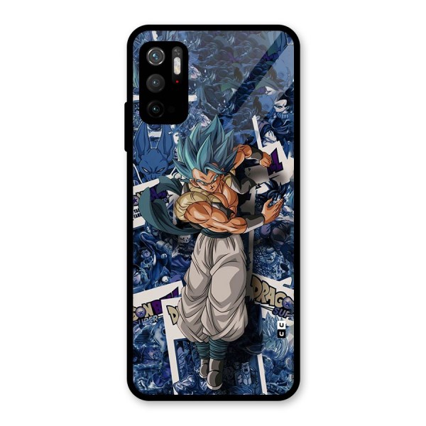 Gogeta Stance Glass Back Case for Poco M3 Pro 5G