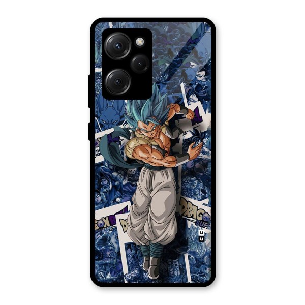 Gogeta Stance Glass Back Case for Poco X5 Pro