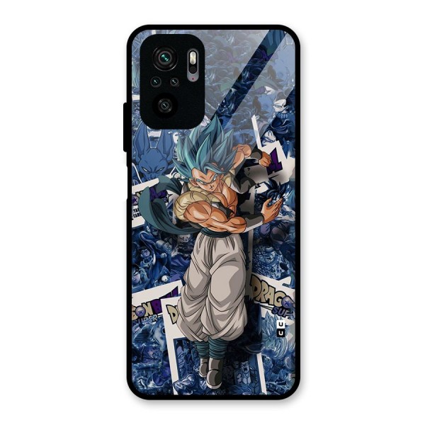 Gogeta Stance Glass Back Case for Redmi Note 10S