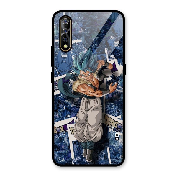 Gogeta Stance Glass Back Case for Vivo Z1x