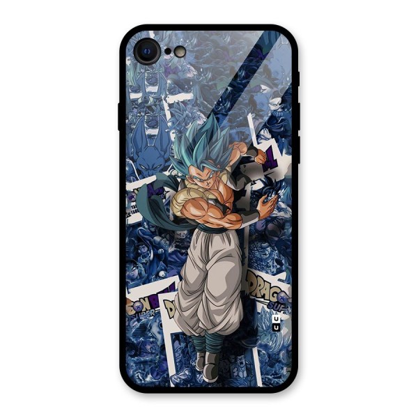 Gogeta Stance Glass Back Case for iPhone 8