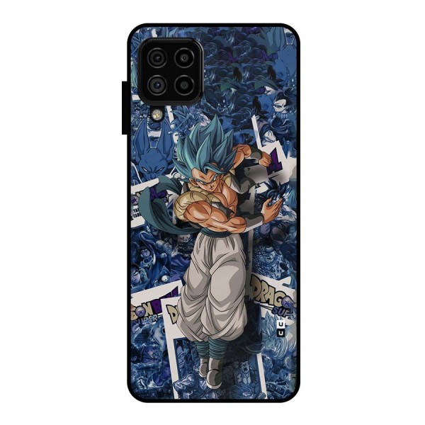 Gogeta Stance Metal Back Case for Galaxy A22 4G