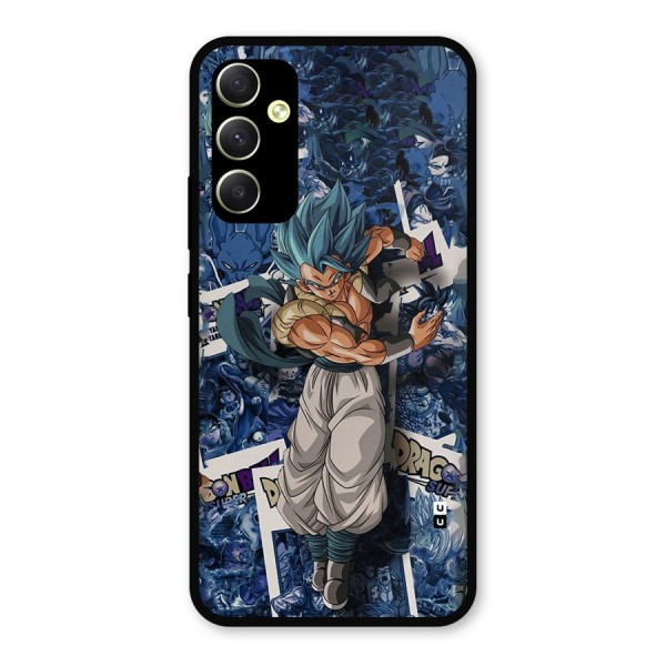 Gogeta Stance Metal Back Case for Galaxy A34