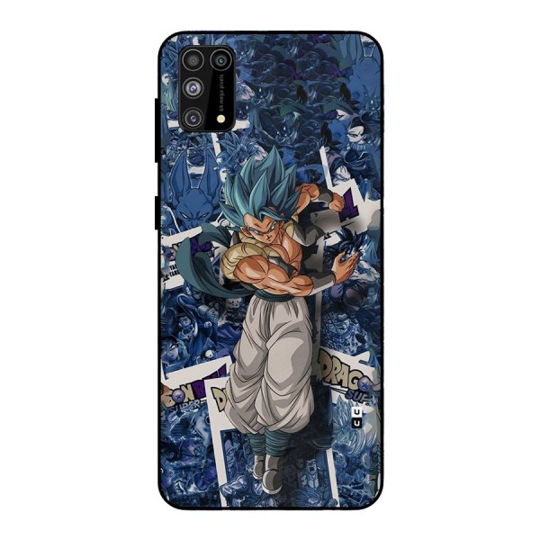 Gogeta Stance Metal Back Case for Galaxy M31