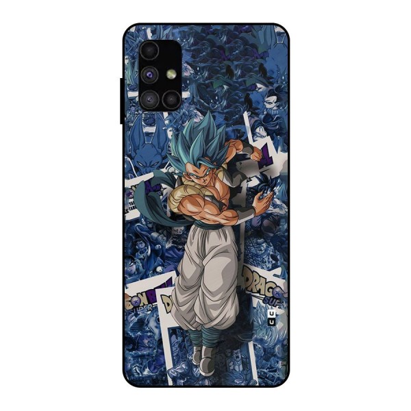 Gogeta Stance Metal Back Case for Galaxy M51