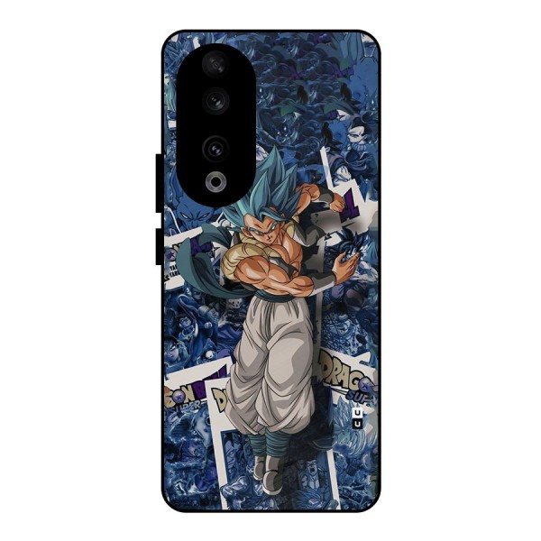 Gogeta Stance Metal Back Case for Honor 90