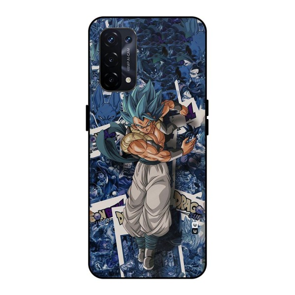 Gogeta Stance Metal Back Case for Oppo A74 5G