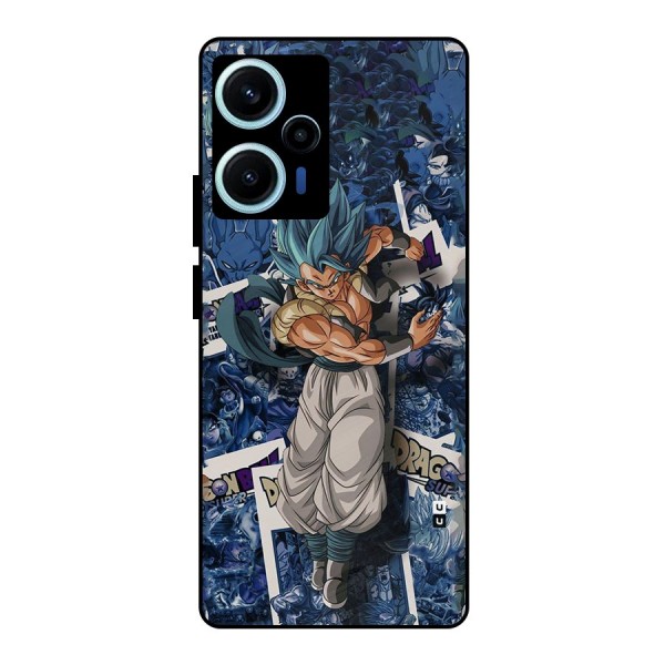 Gogeta Stance Metal Back Case for Poco F5