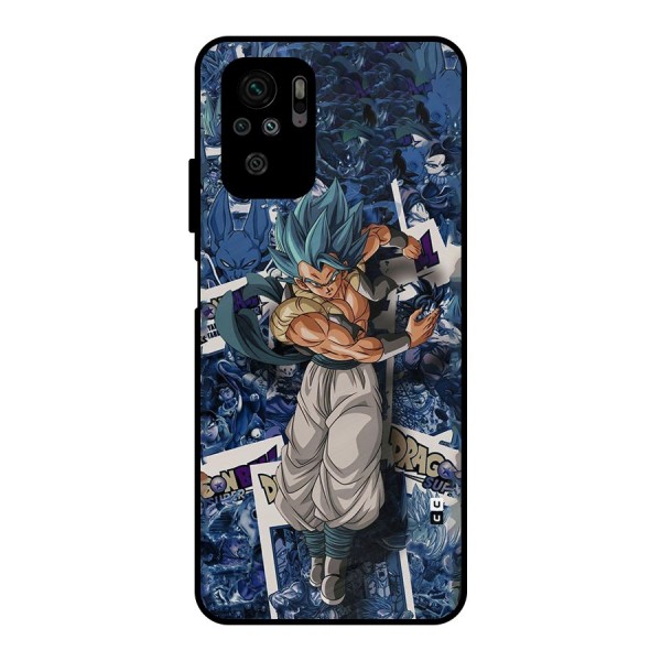 Gogeta Stance Metal Back Case for Redmi Note 10