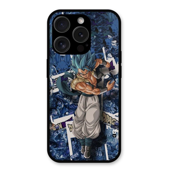 Gogeta Stance Metal Back Case for iPhone 15 Pro