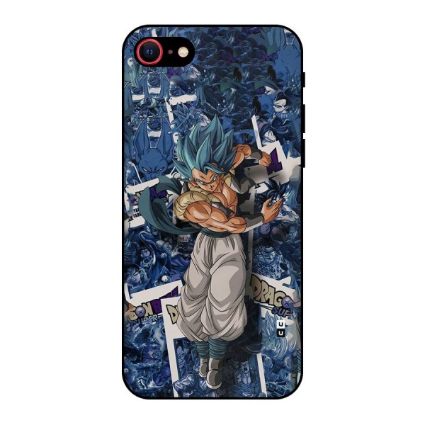 Gogeta Stance Metal Back Case for iPhone 8