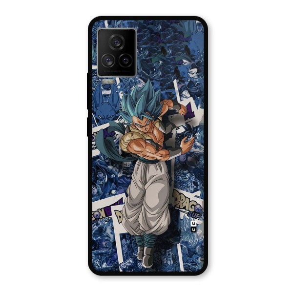 Gogeta Stance Metal Back Case for iQOO 7 Legend 5G