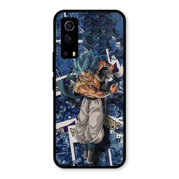 Gogeta Stance Metal Back Case for iQOO Z3