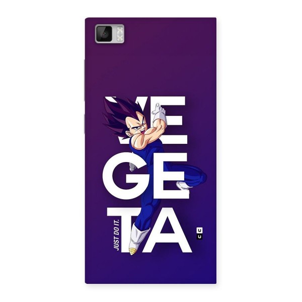 Gogeta Stance Typo Back Case for Mi3