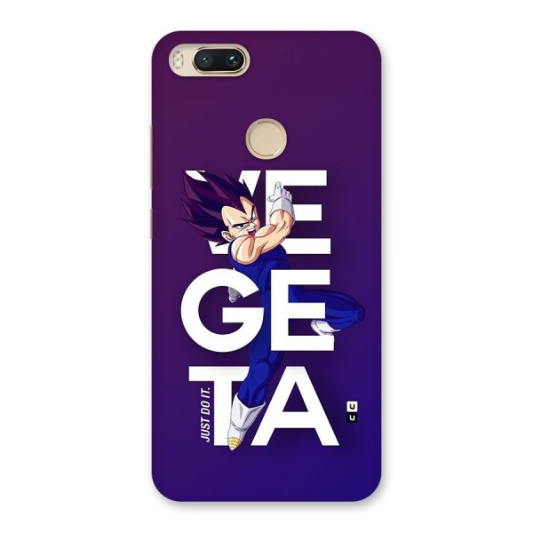 Gogeta Stance Typo Back Case for Mi A1