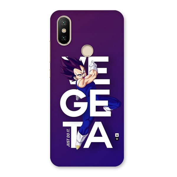 Gogeta Stance Typo Back Case for Mi A2