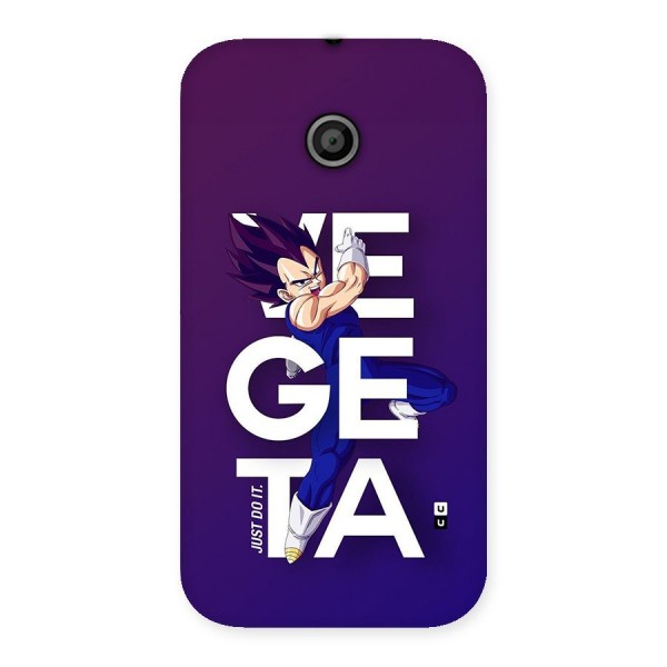 Gogeta Stance Typo Back Case for Moto E