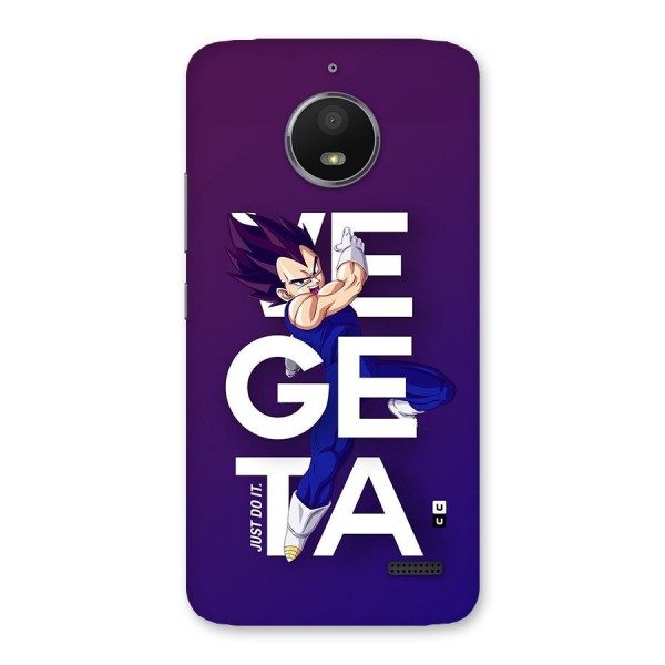 Gogeta Stance Typo Back Case for Moto E4