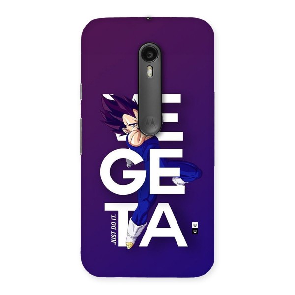 Gogeta Stance Typo Back Case for Moto G3