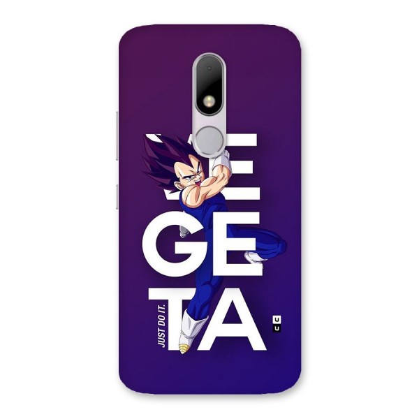 Gogeta Stance Typo Back Case for Moto M