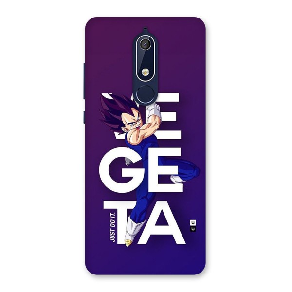 Gogeta Stance Typo Back Case for Nokia 5.1