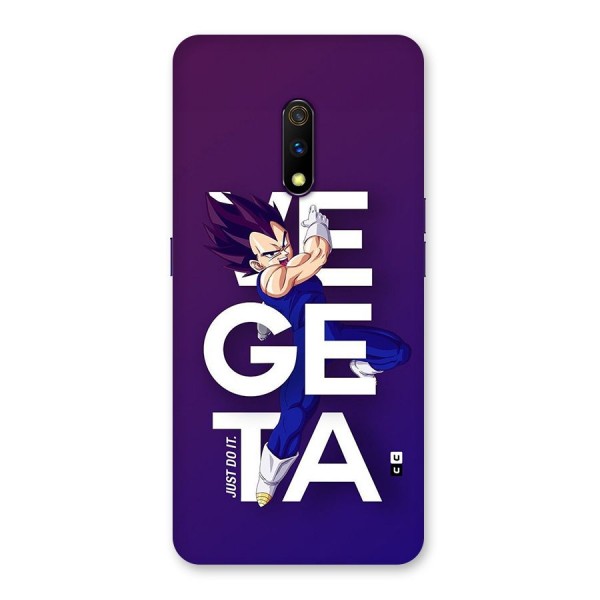 Gogeta Stance Typo Back Case for Realme X