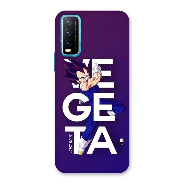 Gogeta Stance Typo Back Case for Vivo Y12s