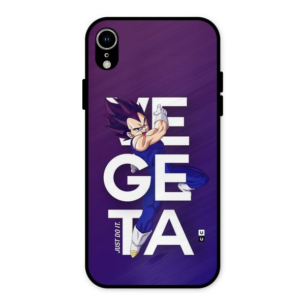 Gogeta Stance Typo Metal Back Case for iPhone XR