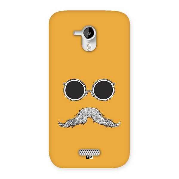 Goggle Man Back Case for Canvas HD A116