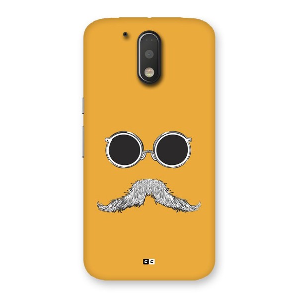 Goggle Man Back Case for Moto G4