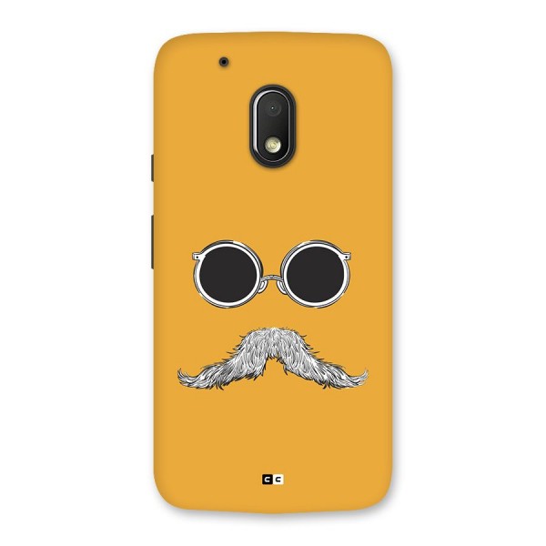 Goggle Man Back Case for Moto G4 Play