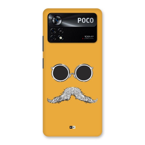 Goggle Man Back Case for Poco X4 Pro 5G