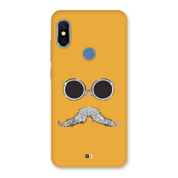 Goggle Man Back Case for Redmi Note 6 Pro