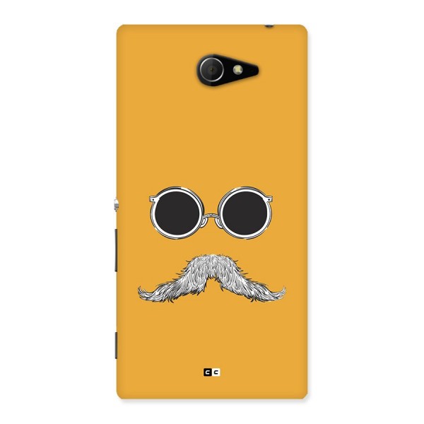 Goggle Man Back Case for Xperia M2