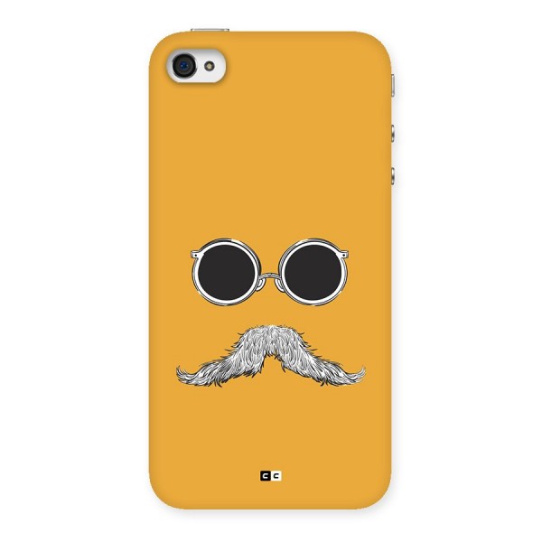 Goggle Man Back Case for iPhone 4 4s