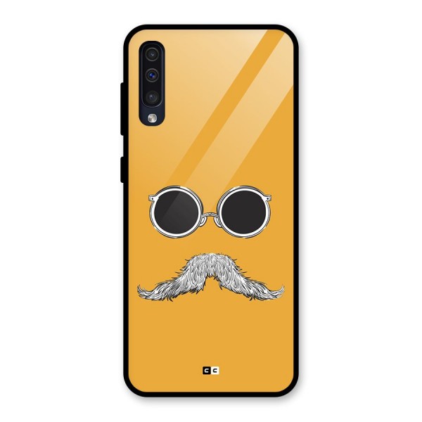 Goggle Man Glass Back Case for Galaxy A50s