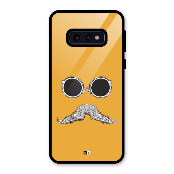 Goggle Man Glass Back Case for Galaxy S10e