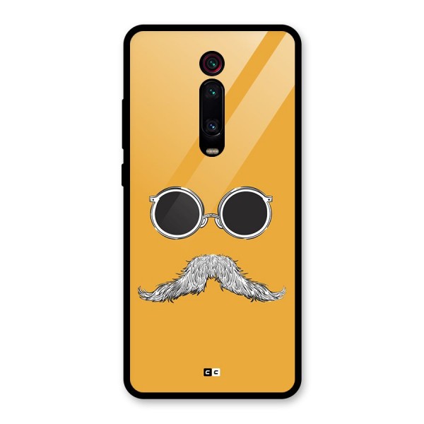 Goggle Man Glass Back Case for Redmi K20