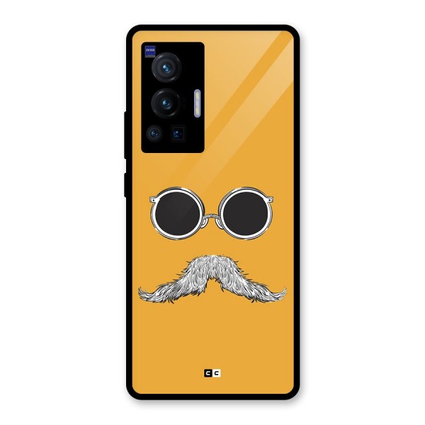 Goggle Man Glass Back Case for Vivo X70 Pro