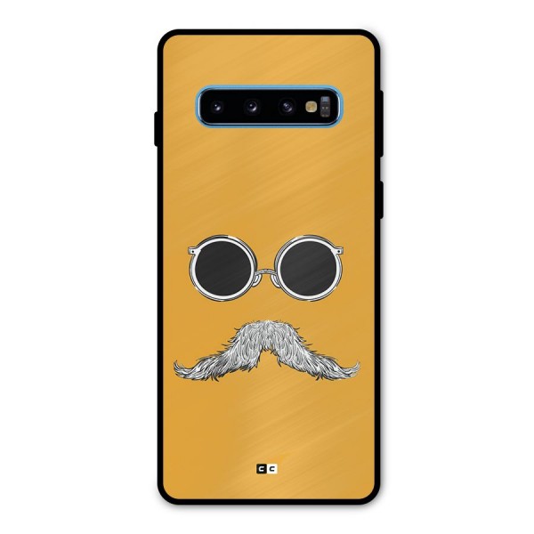 Goggle Man Metal Back Case for Galaxy S10