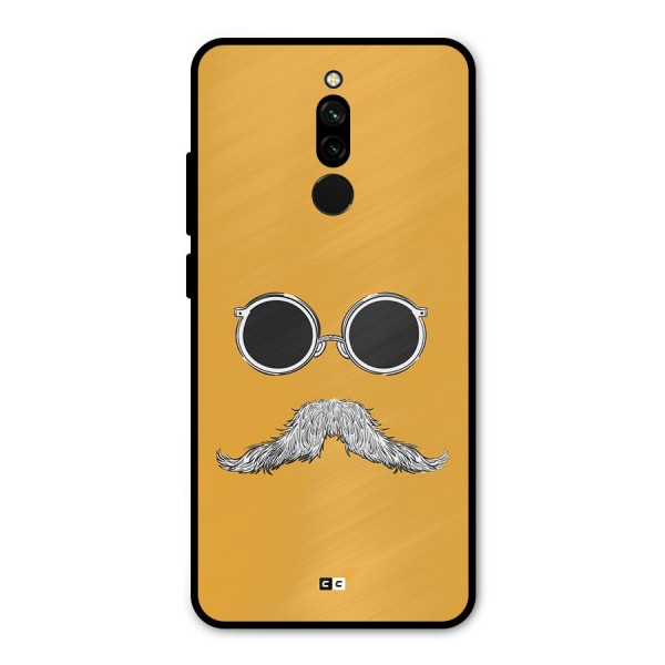 Goggle Man Metal Back Case for Redmi 8